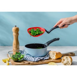 Dreamfarm Faltbare Schöpfkelle - Fladle - Rot