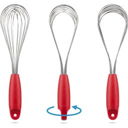 Dreamfarm Schneebesen Flisk - Rot