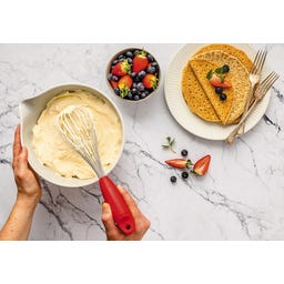 Dreamfarm Schneebesen Flisk - Rot