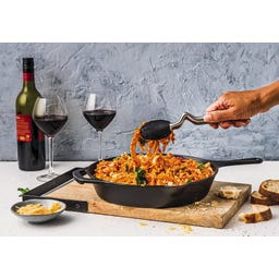 Dreamfarm Zange Clongs Schwarz - 25x4x3 cm