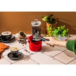 Dreamfarm Kaffesatzbehälter Grindenstein - Rot