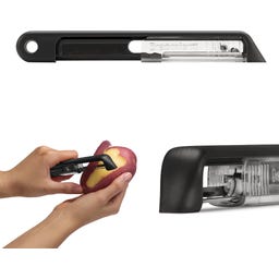 Dreamfarm Sharple hámozó - Fekete