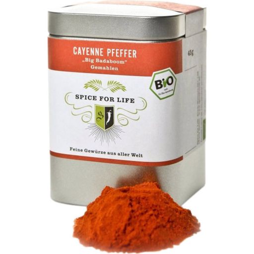 Spice for Life Organic Cayenne Pepper - The Legend