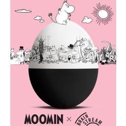 Brainstream Moomin PiepEi - black & white