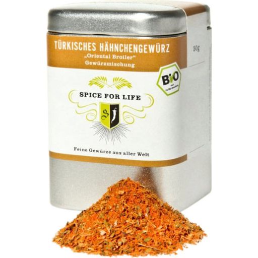 Spice for Life Mix Bio di Spezie Turche per Pollo