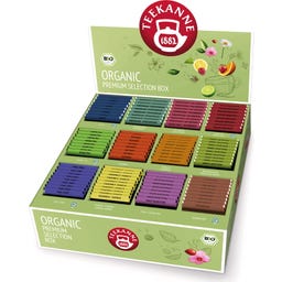 TEEKANNE Organic Premium Selection Box - 180 teabags