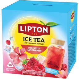 Lipton Ice Tea Cold Hibiscus Raspberry - 10 Teebeutel