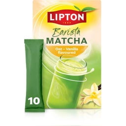 Lipton Barista Matcha Vanilla Oat - 10 Zakken