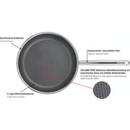 Spring Bratpfanne Vulcano Cut Resist Pure 24 cm - 1 Stk.