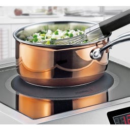 Schutzmatte Spring Grips für Induktion 18 cm, schwarz - 1 Set