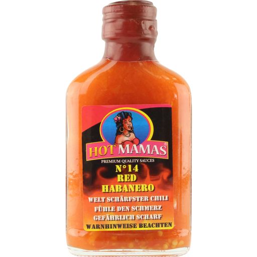 HotMamas Sauce N°14 au Piment de Habanero Rouge
