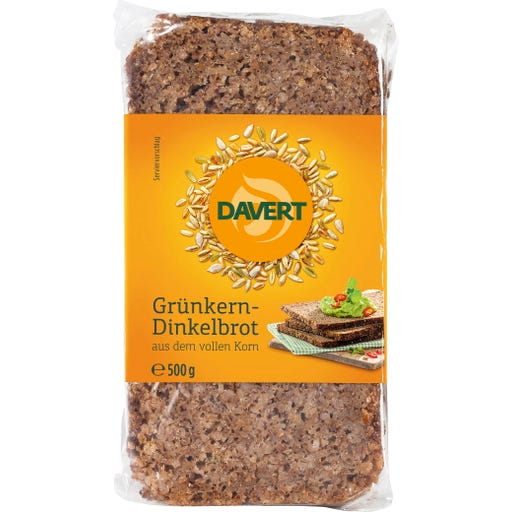 Davert Pan de Espelta Verde y Espelta Bio