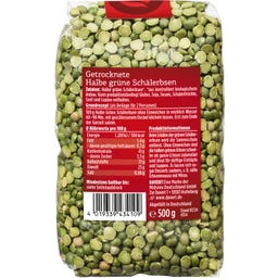 Davert Bio Halbe Grüne Schälerbsen - 500 g
