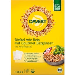 Bio Dinkel wie Reis mit Gourmet Berglinsen - 250 g