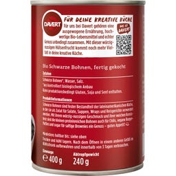 Davert Bio Schwarze Bohnen - 400 g