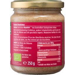 Davert Bio Braunes Mandelmus - 250 g