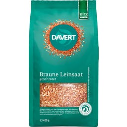 Davert Bio Geschrotete Leinsaat - 400 g