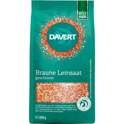 Davert Biologische Gebroken Lijnzaad - 200 g