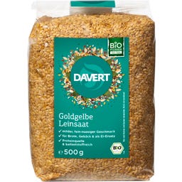 Davert Biologische Goudgele Lijnzaad - 500 g