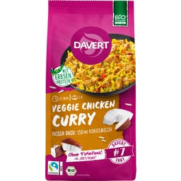 Bio Veggie Chicken Curry - auf Erbsenproteinbasis - 120 g