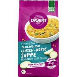 Davert Bio Thailändische Linsen-Kokos-Suppe - 170 g