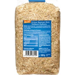 Davert Bio Echter Basmati Reis Vollkorn - 500 g