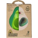 Food Huggers Silicone Covers for Avocados, Set of 2