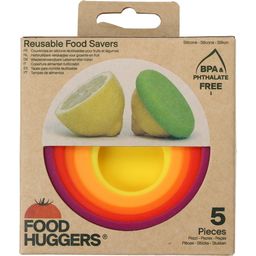 Food Huggers Silicone Lid Set in Autumn Colours