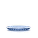 guzzini Vanity Small Oval Serving Bowl - Denim blue