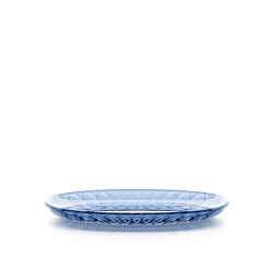 guzzini Vanity Small Oval Serving Bowl - Denim blue