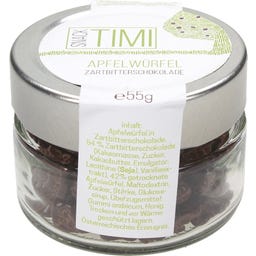 TIMI Apfelwürfel Zartbitterschokolade - 55 g