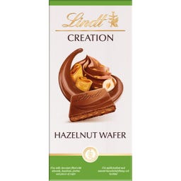 Lindt Creation Tafel Haselnuss Waffel - 150 g