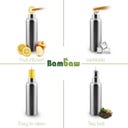 Insulated Stainless Steel Bottle, 500 ml  - Natural Steel