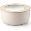 Okrogla nepredušna posoda Store & More Bio, XL - 3200 ml - Dark clay