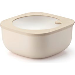Store&More Bio - Contenitore Ermetico Basso Quadrato, L - 1900 ml - Clay