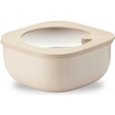 Flacher luftdichter Behälter Store & More Bio, M - 975 ml - Dark clay