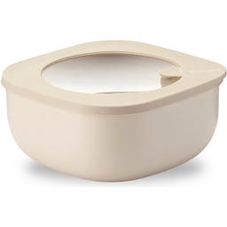 Flacher luftdichter Behälter Store & More Bio, M - 975 ml - Dark clay