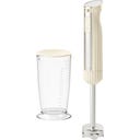 Sous Chef - Frullatore a Immersione con Bicchiere Graduato e Coperchio - Cream