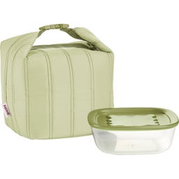 Set Petit Sac Isotherme avec Boîte de Conservation, 7 L - Avocado Green