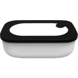 On the Go - Lunch Box con Contenitore Store&Go - White