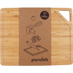 pandoo Tabla de Cortar de Bambú - 39 x 28 cm