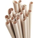 pandoo Disposable Bamboo Straws - 200 Pieces