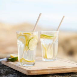 pandoo Disposable Bamboo Straws - 200 Pieces