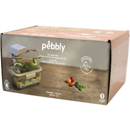 Recipientes de Vidrio para Alimentos al Vacío - Set de 3 Unidades - 1 set