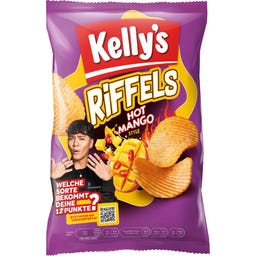 Kelly's Riffels Hot Mango Style - 130 g