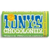 Tony's Chocolonely Donker Amandel Zeezout 51%