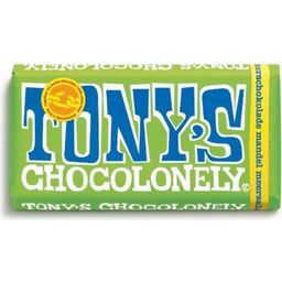Tony's Chocolonely Temna čokolada 51% mandlji morska sol