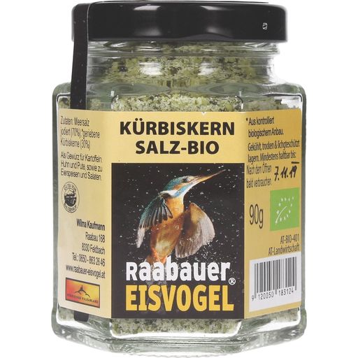 Raabauer Eisvogel Organiczna sól z pestkami dyni - 90 g