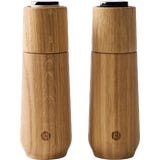 Champagne Gew&uuml;rzm&uuml;hlen-2er-Set 18cm Eiche