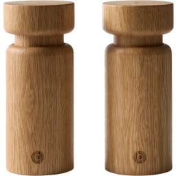 Helsinki Gewürzmühlen-2er-Set  13cm Eiche